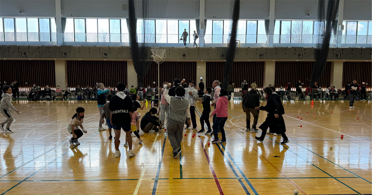 誰もが参加して楽しめる「軽井沢ユニバーサルスポーツ祭」の開催を支援しました